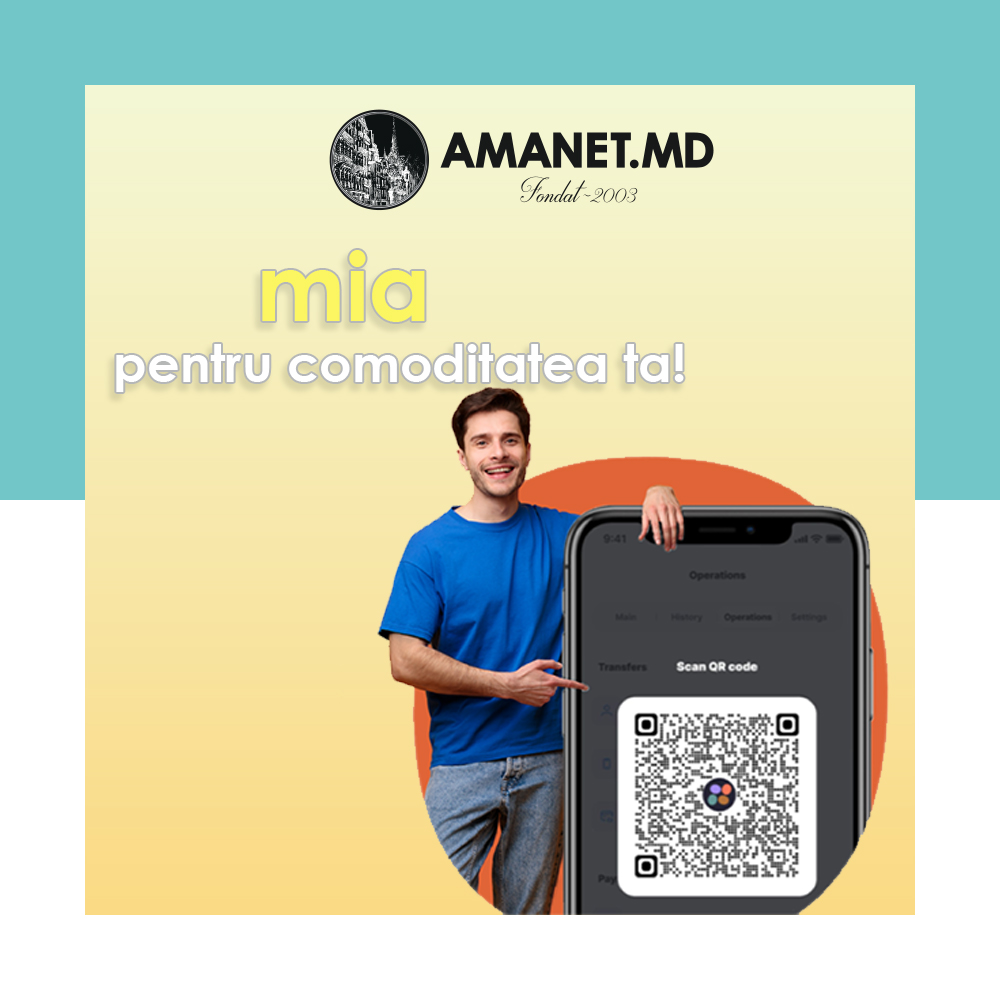 Amanet.md – acum mai comod ca niciodată!